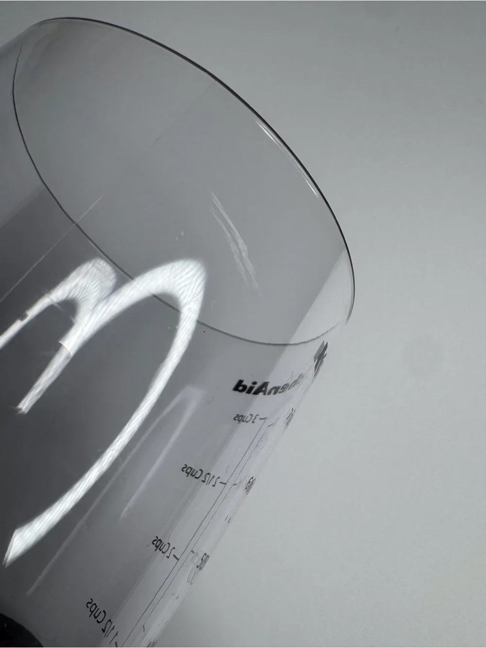 KitchenAid 3 Cup 700ml BPA-free Blending Jar Cup with Lid Accessory Hand Blender